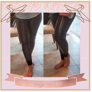 Victoria's Secret Faux Leather Leggings